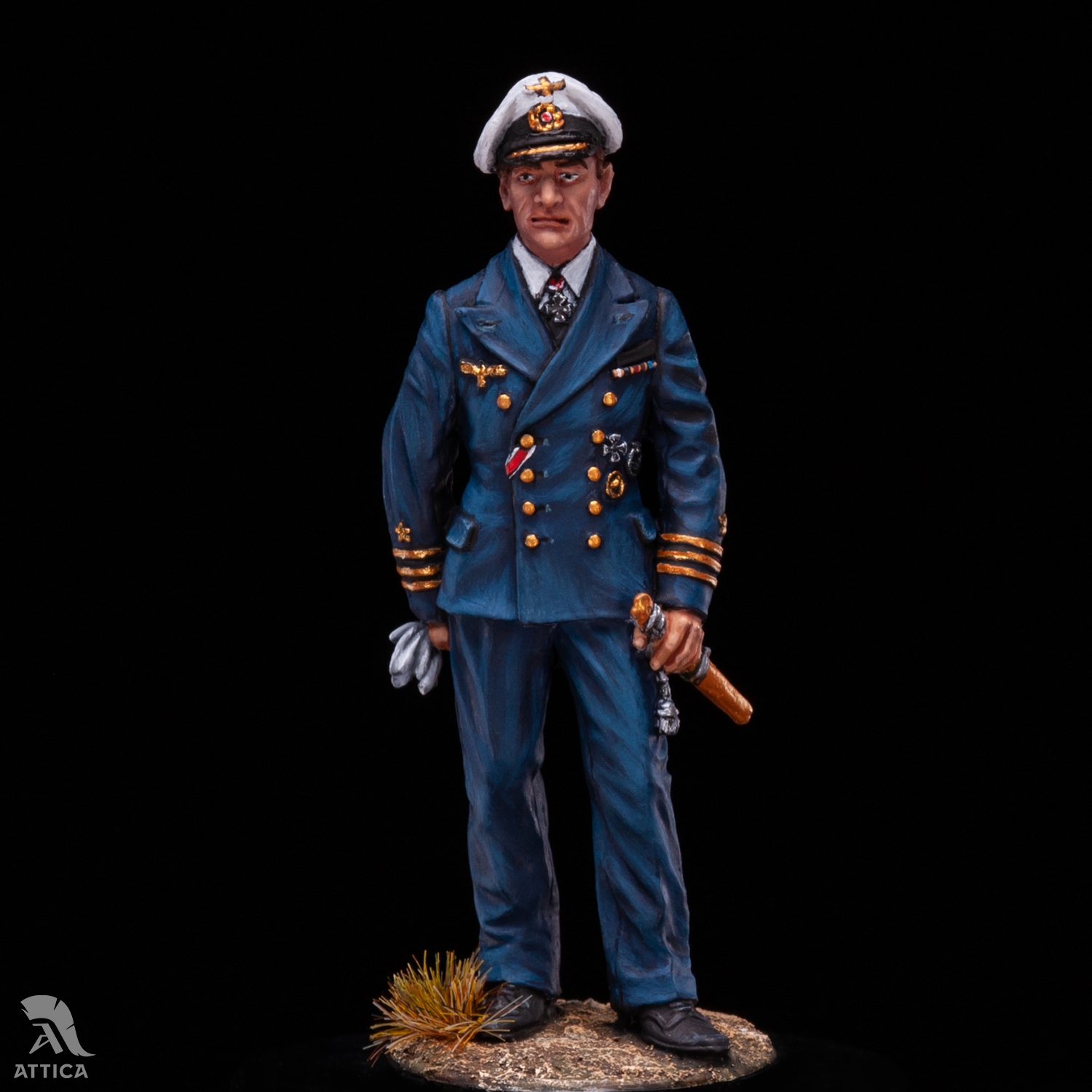 Korvettenkapitan Kriegsmarine Hermann Büchting Painted Toy Soldier ...