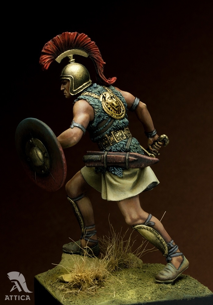 Iberian Warrior with a spear Tin Painted Toy Soldier Pre-OrderArt Quality 