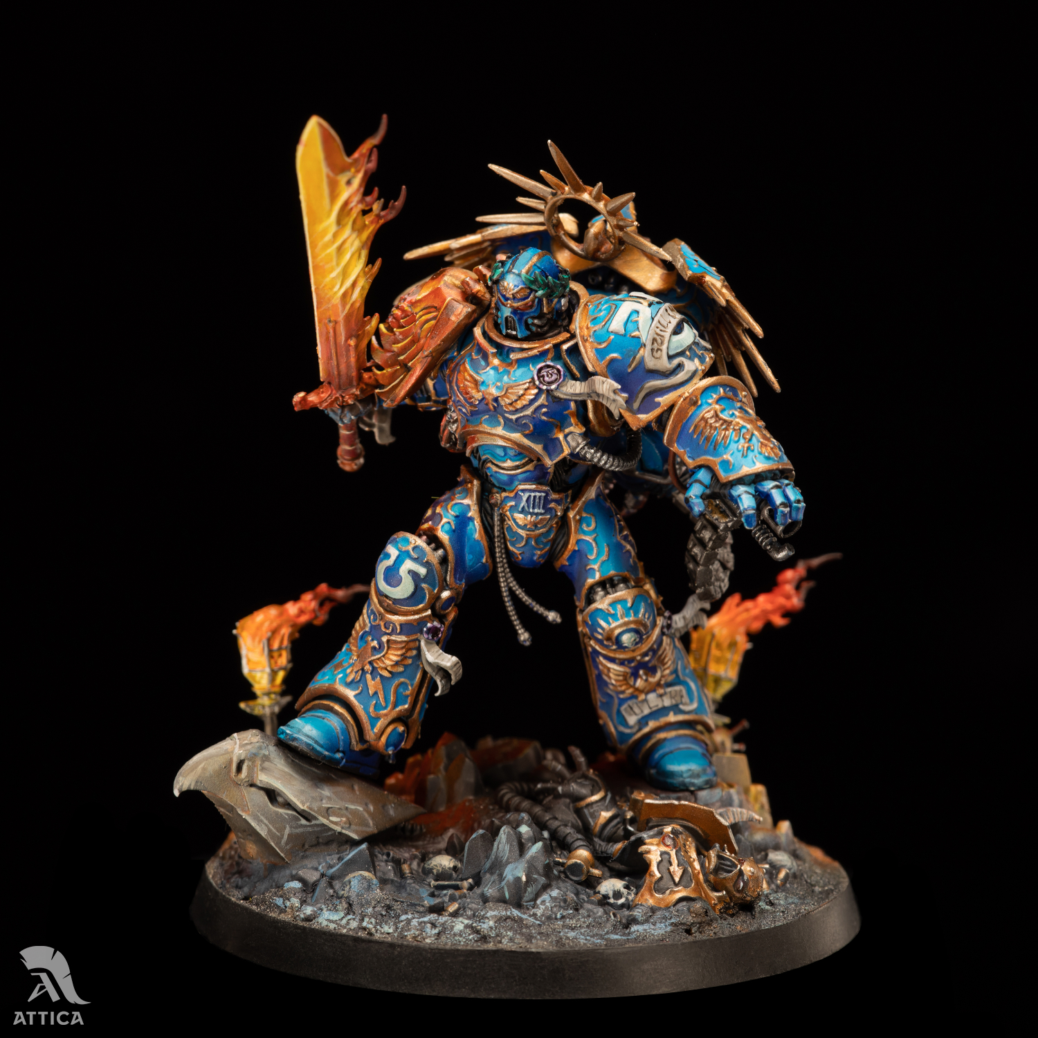 Roboute Guilliman Painted Wargaming Figure Art Quality