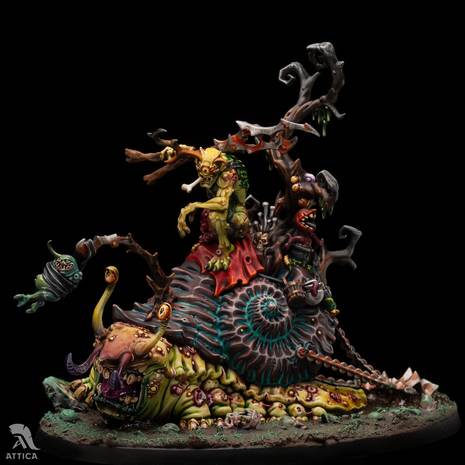 Horticulous Slimux Painted Wargaming Figure Art Quality