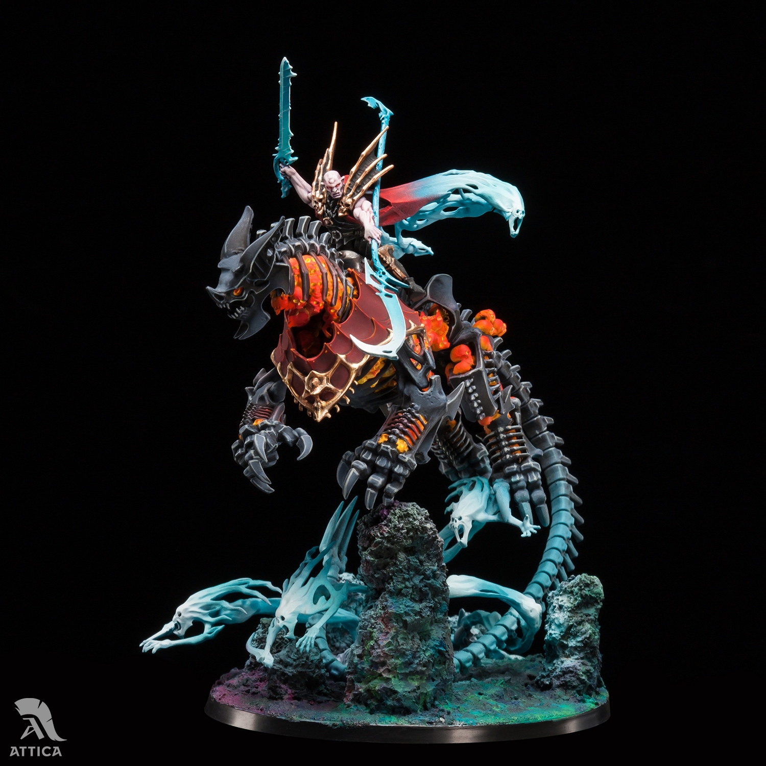 Mannfred, Mortarch of Night Painted Wargaming Figure Art Quality