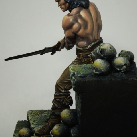 Details about   Conan The Barbarian With Sword Tin Painted Toy Soldier Miniature Pre-SaleArt 