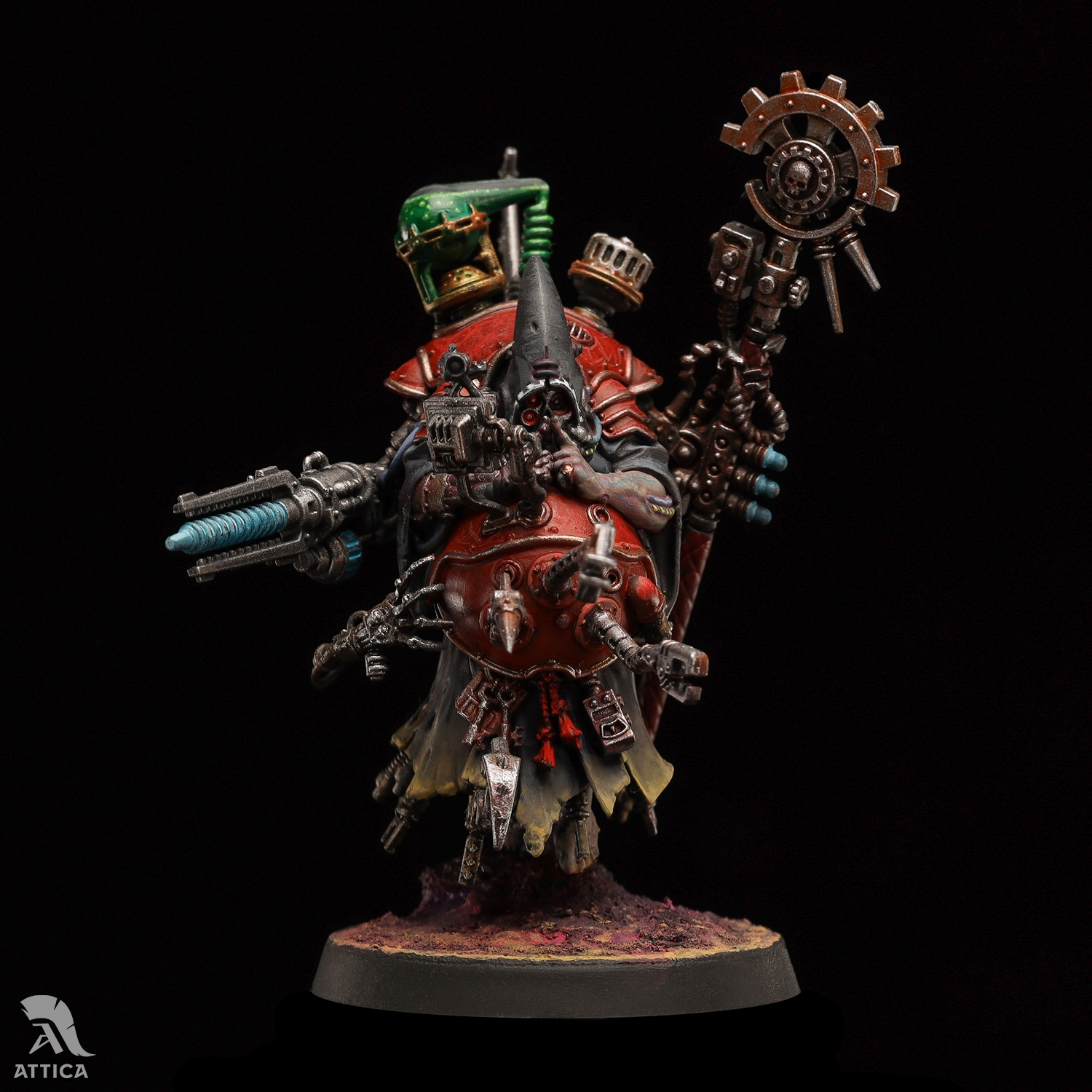 Tech-Priest Manipulus Painted Wargaming Figure Art Quality