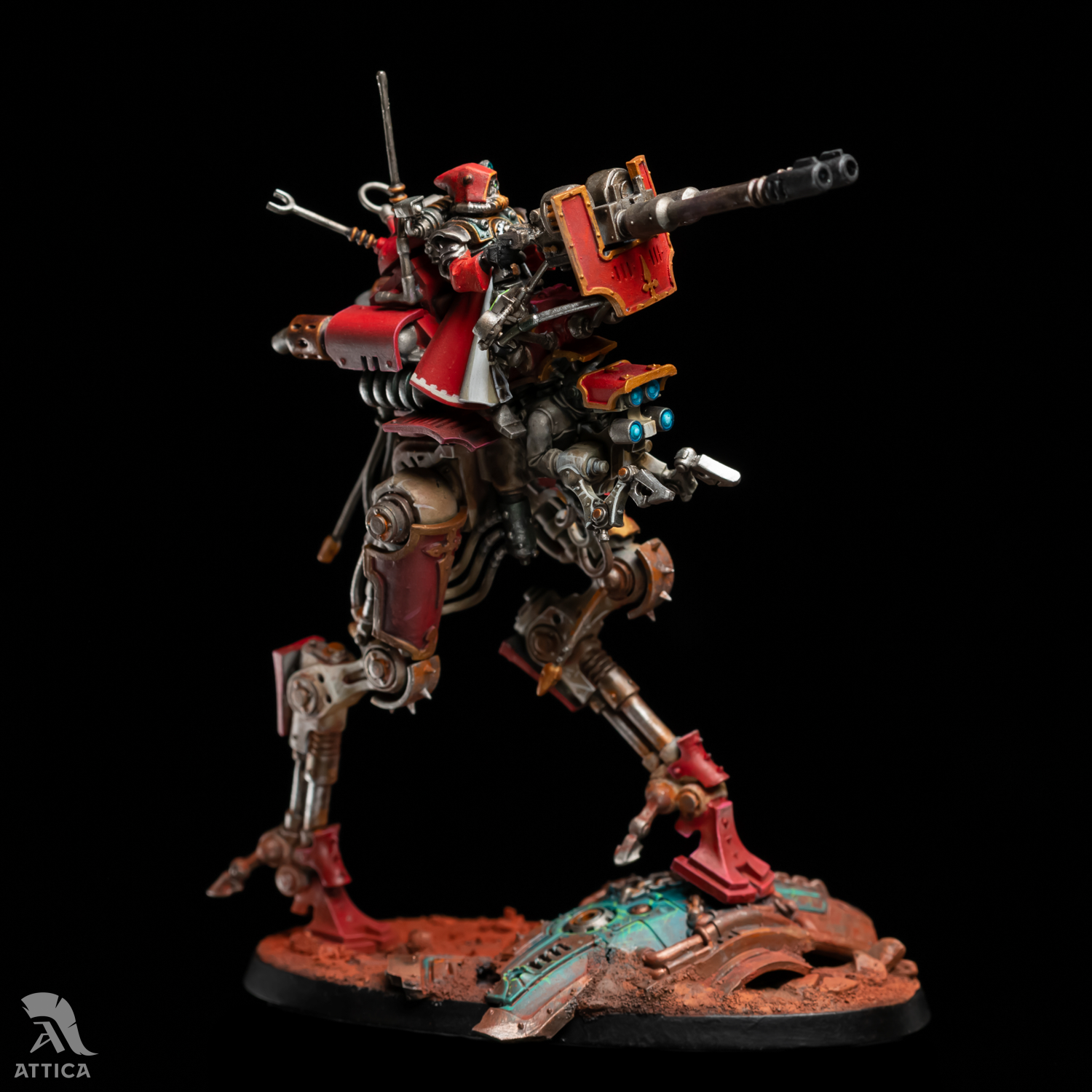 Adeptus Mechanicus Ironstrider Ballistarius Painted Wargaming Figure ...