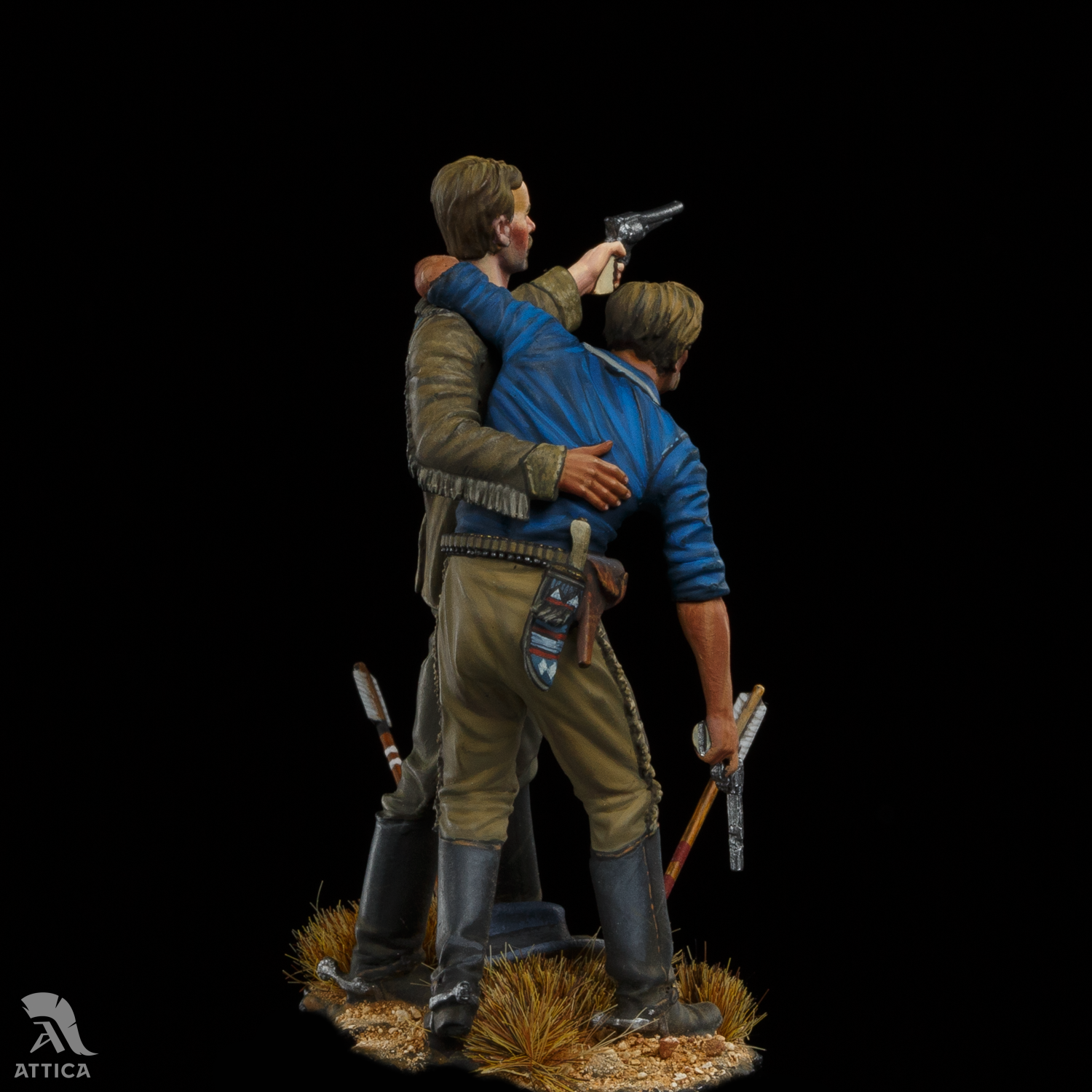 Custer Miniatures Thomas and George Custer, Custer’s Last Stand, from Attica Miniatures ...